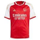 Adidas Arsenal Junior 23/24 Home Stadium Replica Shirt - Red