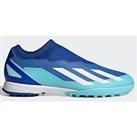 Adidas X Laceless Crazy Fast.3 Astro Turf Football Boots - Blue