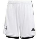 Adidas Juventus Junior 23/24 Away Stadium Shorts - White