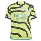 Adidas Arsenal Junior 23/24 Away Stadium Replica Shirt - Yellow