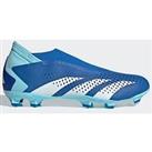 Adidas Mens Predator Accuracy Laceless 20.3 Firm Ground Football Boot - Blue
