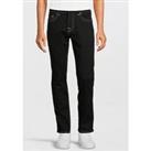 True Religion Rocco Painted Skinny Fit Jeans - Black