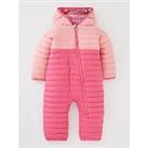 Columbia Infant Powder Lite Reversible Bunting Insulated Snowsuit - Pink
