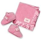 Ugg I Baby Bixbee And Lovey Gift Set - Pink