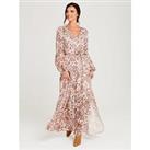 Lucy Mecklenburgh X V By Very Paisley Dress - Paisley Print