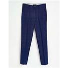River Island Boys Suit Trousers - Blue