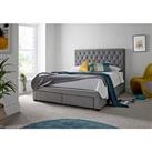 Simi 2 Drawer Footend Bed With Mattress Options (Buy And Save!) - Bed Frame With Gold Memory Mattres