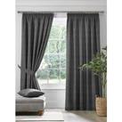 Dreams & Drapes Super Thermal Brushed Pleated Curtains