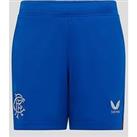 Castore Rangers Junior 23/24 Away Stadium Shorts - Blue