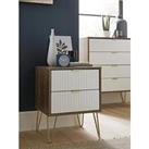 Swift Andie Ready Assembled 2 Drawer Bedside Cabinet
