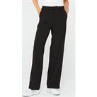 Only Lana-Berry Straight Leg Trousers - Black
