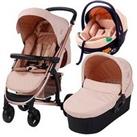 My Babiie Mb200I Travel System Billie Fairs - Rose Gold