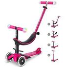 Micro Scooter Mini 2 Grow (4 In 1) Light Up Scooter: Pink