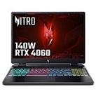 Acer Nitro 16 Laptop - 16In Qhd+ 165Hz, Rtx 4060, Amd Ryzen 7, 16Gb Ram, 1Tb Pcie Nvme Ssd