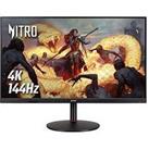 Acer Nitro Xv322Qkkvbmiiphuzx 32-Inch Gaming Monitor - Ips Panel, 4K Uhd, 1Ms, 144Hz, Freesync Premi