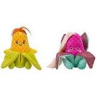Living On The Veg 6-Inch Plush 2-Pack - Dolly Cornie And Reggie Cornie Collectible Plush