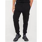 Boss Seteam Relaxed Fit Joggers - Black