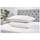 Very Home Hotel Collection Goose Feather Pillows - Soft To Medium Support - White