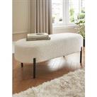 Very Home Eve Boucle Fabric Bench - Fsc Certified