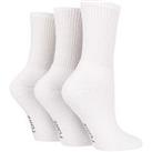 Tore 3Pk Plain Crew Sport Socks - White