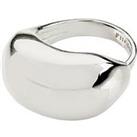 Pilgrim Pace Statement Ring Silver-Plated