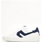 Levi'S Swift Faux Leather Trainers - White/Black
