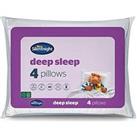 Silentnight Deep Sleep Pillows - Pack Of 4 - White