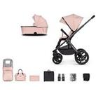 Venicci Upline 2In1 (With Maxi Cosi/Cybex Adapters) Pushchair Bundle - Misty Rose