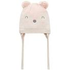 Mango Younger Girls Knitted Fox Hat - Pink