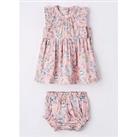Mini V By Very Girls Floral Dress And Bloomers Set - Multi