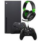 Xbox Series X Console + Turtle Beach Xbox Gamers Pack Featuring Recon 70 Headset And Recon Controlle