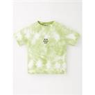 Mini V By Very Boys Tie Dye T-Shirt Lime