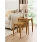 Very Home Sumati Nest Of 2 Tables - Oak