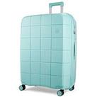 Rock Luggage Pixel 8 Wheel Hardshell Large Suitcase With Tsa Lock -Pastel Green
