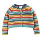 Frugi Baby Bright As A Button Cardigan - Multi