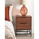 Very Home Lowden 2 Drawer Bedside Chest - Fsc Certified