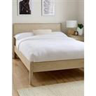 Very Home Marcel Bed Frame With Mattress Options (Buy & Save!) - Light Oak - Bed Frame Only