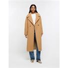 River Island Oversized Slouch Jacket - Brown