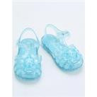 Everyday Girls Closed Toe Star Jelly Sandals - Blue