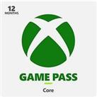 Xbox Game Pass Core &Ndash; 12-Month Membership