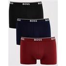 Boss Bodywear 3 Pack Power Trunks - Multi