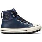 Converse Kids Berkshire Boot Counter Climate Trainers - Navy