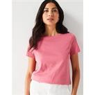 Everyday The Essential Crew Neck T-Shirt - Pink