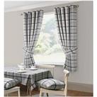 Very Home Hudson Eyelet Kitchen Curtains