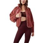 Free People Womens Movement Hit The Slopes Jacket - Brown