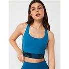 Aytee7 X Very Performance Sports Bra With Strappy Back - Blue