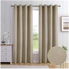 Very Home Athos Blackout Eyelet Curtains