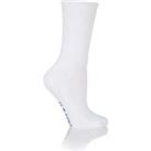 Heat Holders 3 Pair Ladies Iomi Footnurse Cushion Foot Diabetic Socks - White