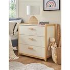 Very Home Pixie Solid Pine 3 Drawer Chest - White - Fsc Certified