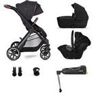 Silver Cross Reef Pushchair - Travel Pack - Car Seat, Base, Cup Holder, Adaptors & First Bed - Orbit